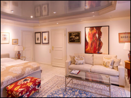 Sitzecke mit Schlafsofa